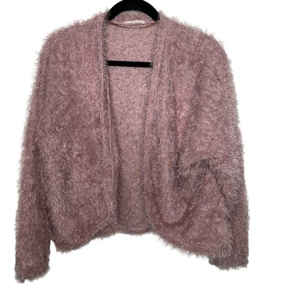 Another Reason Women's Pink Cardigan Sweater Size Large - Picture 1 of 7